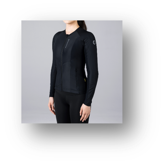 薄荷气流防护衣